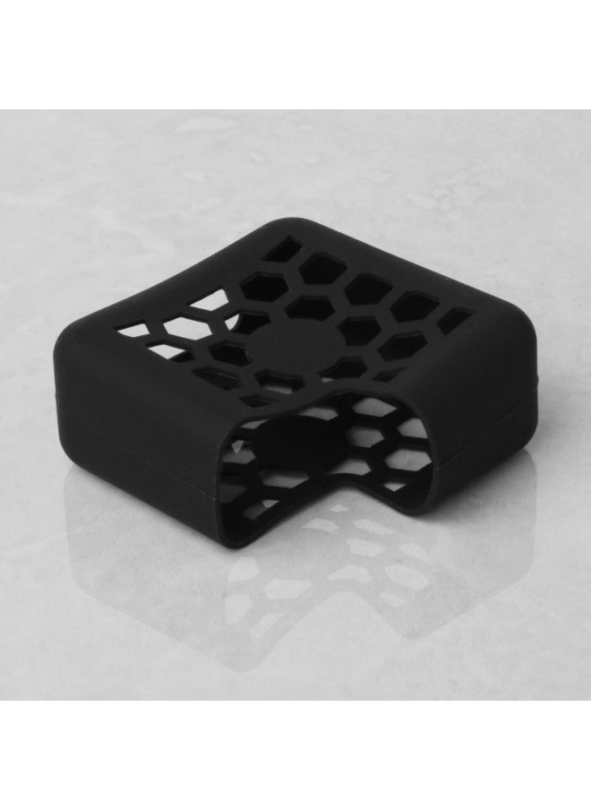 Generic - For Apple MacBook Laptop Power Adapter Protective Case Charger Silicone Case-Color:Black-Applicable Model:45W 11 Inch, 13 Inch Air(A1466/1370) - Image 1
