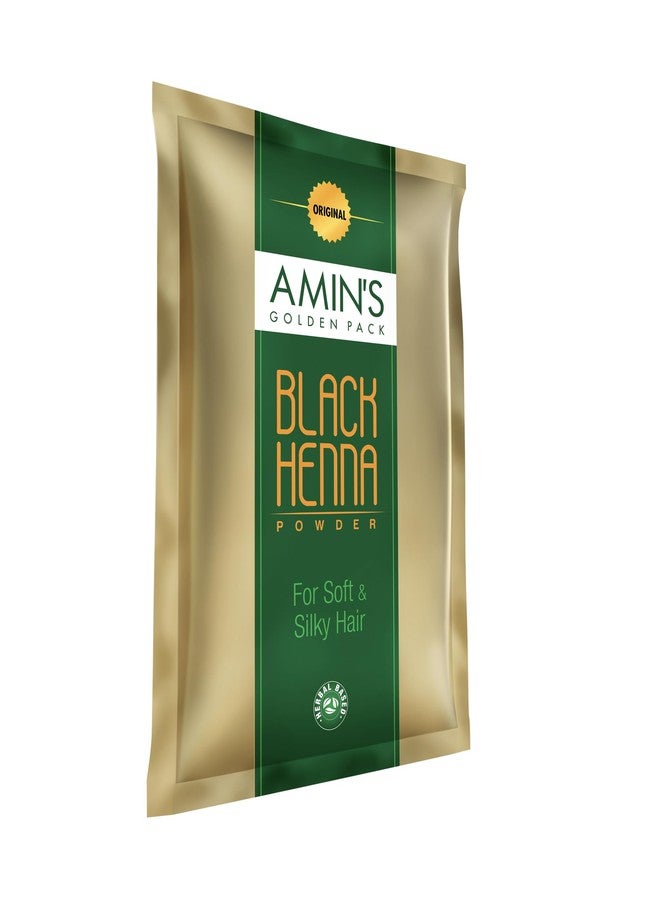 Amin's Golden Pack Black Henna Powder | No Ammonia | Export Quality | Herbal-Based - Image 3