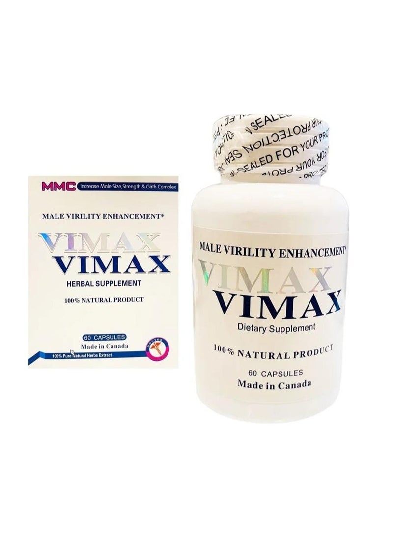 vimax - VIMX Dietary supplement - 60 capsules - Image 1