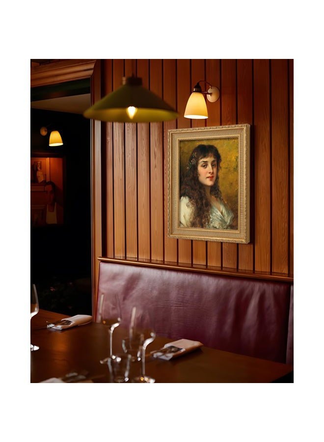 FOLKOR Retro Canvas Frame 16x20 for Handmade Oil Paintings Art Prints, Vintage Gold Ornate Frame for Living Room Bedroom Kitchen Guest Room Hallway Entryway Staircase Decor, No Back & Glass - Image 5