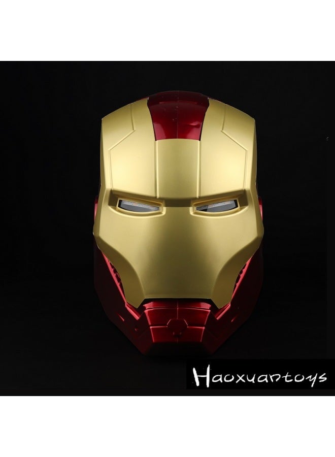 1:1 Iron Man Helmet Gloves Wearable Luminous Model Hand-made Cos Props Toy Children Gift-Color:Multi-function Palm Left Hand Band Sound Effect - Image 3