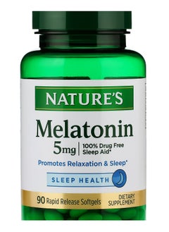 NATURE Nature's Melatonin 5mg Softgels 90 ea 