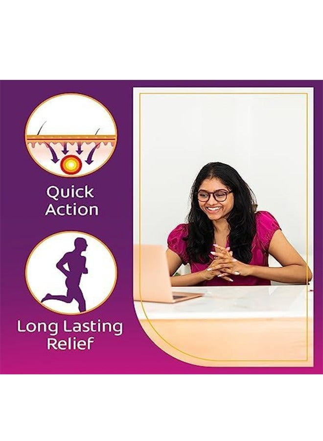 موف سريع مسكن مرهم ، مرهم مسكن المفاصل لتخفيف آلام الظهر ، والأعشاب النباتية المكونات ، تنطبق على الكتف والرقبة والخصر والساقين والركبتين وغيرها من الأماكن - Image 4