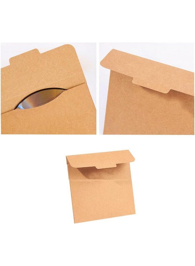 Mydio 50 Pack Kraft Paper Dvd Envelopes Cardboard Cd Sleeves - Image 3