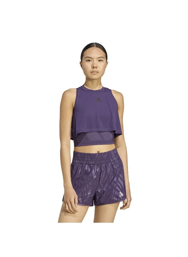 adidas Cool Int. Tank Purple Training Tops For Women XS