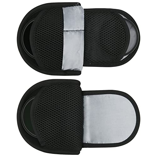 TXEsign Camera Filters Case Bags for Round Filters Up to 82mm,Water-Resistant Fabric Design Lens Filter Pouch (Large) - Image 4