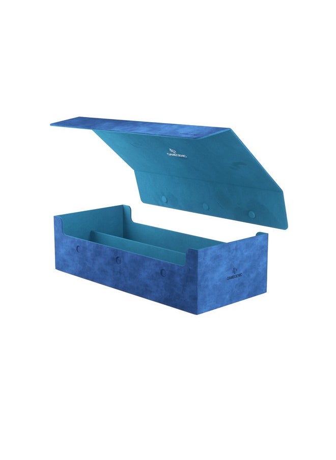 Gamegenic Dungeon 1100+ Convertible Deck and Game Accessories Box | Double-Sleeved Card Storage | Card Game Protector | Nexofyber Surface | Holds up to 1,000 Cards | Blue Color | Made by Gamegenic (GGS20116ML)  - Image 2