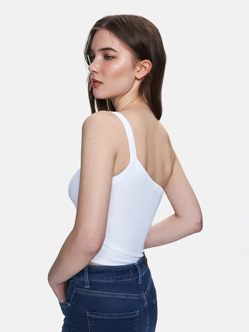 LTB White Tank Top