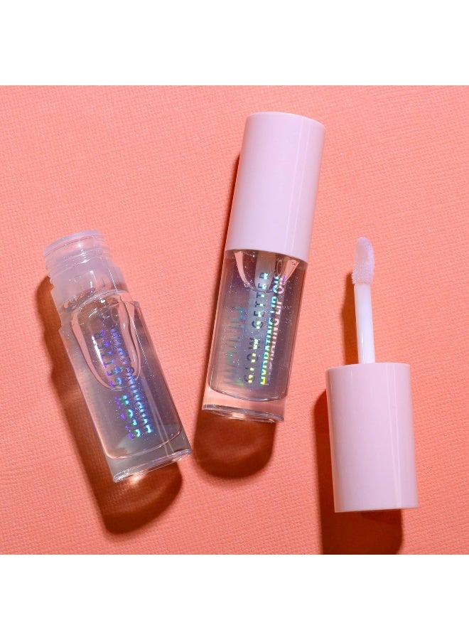 moira Glow Getter Hydrating Lip Oil (001, Sky Blue) - Image 3