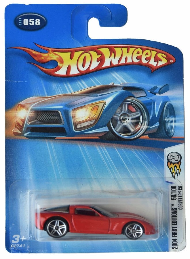 Hot Wheels Corvette C6, 2004 First Editions 58/100 - Image 1