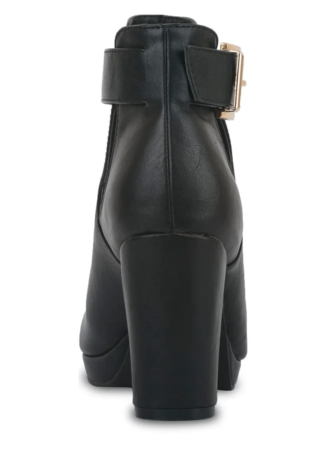 Paprika Women Ankle Boots with Buckle