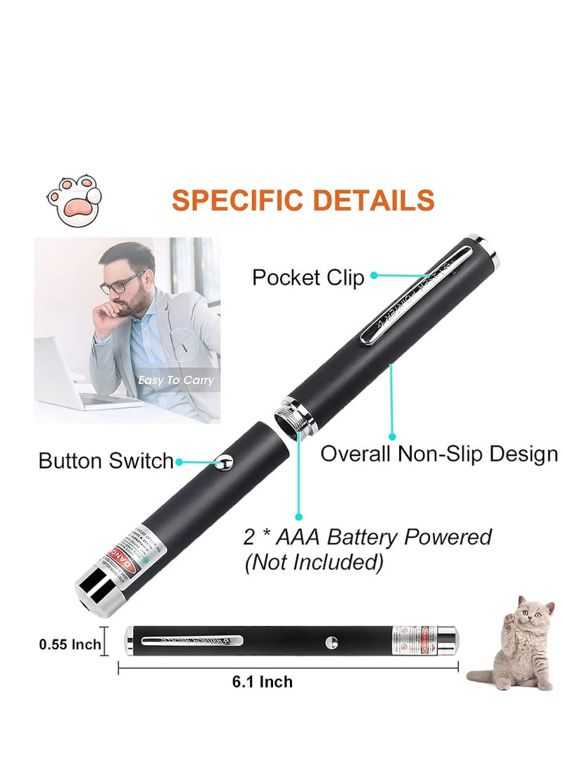 YUNSYE High Power Lazer Pointer, LaserToys Pointer Interactive Toys for Indoor Cats and Dogs, Pet Cat Catch Single Interactive Exercise Cat Training Tool with USB Rechargable  - Image 4