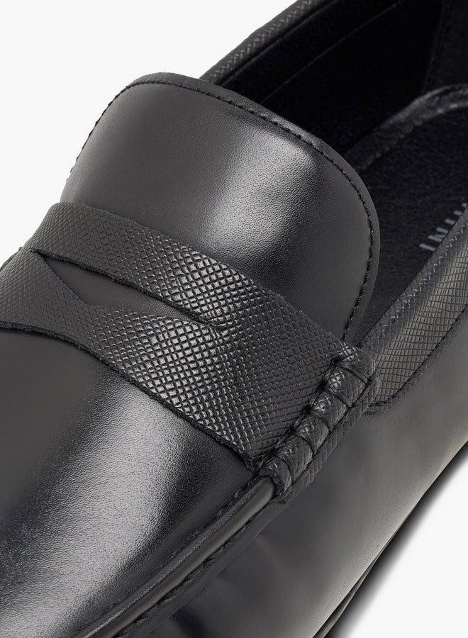 DUCHINI Men's Solid Slip-On Moccasins - Image 4