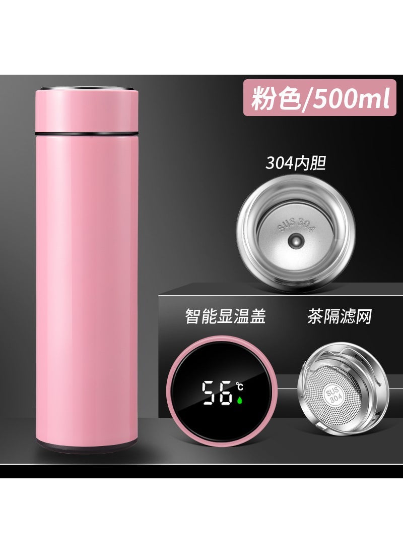 Smart Thermal Flask with Temperature Display Smart White