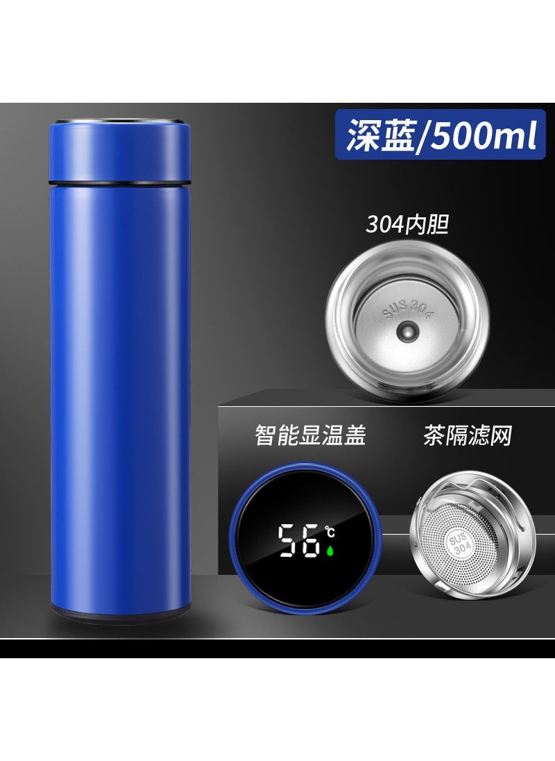 Smart Thermal Flask with Temperature Display Smart White