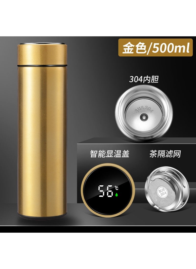 Smart Thermal Flask with Temperature Display Smart White