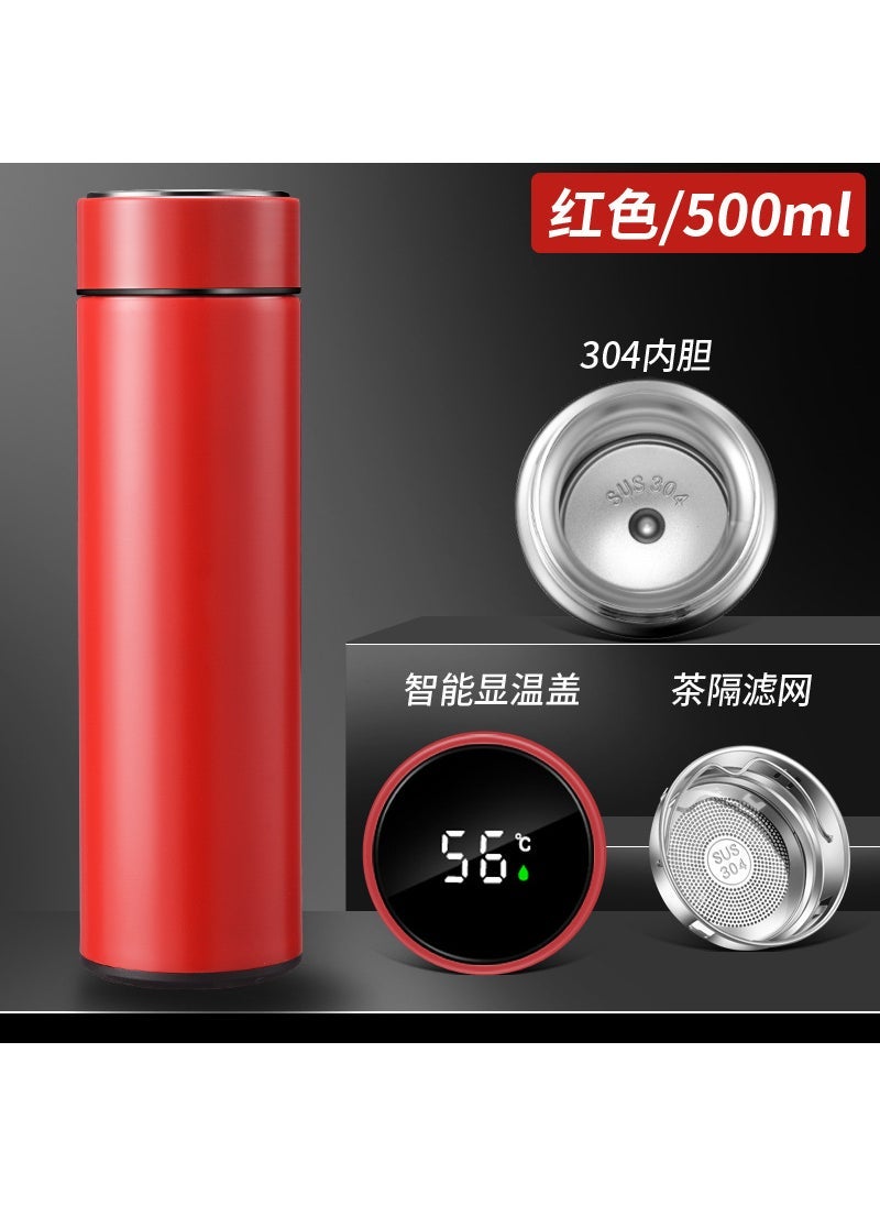Smart Thermal Flask with Temperature Display Smart White