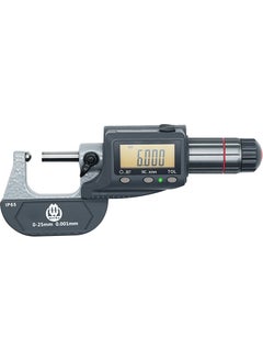 WERKA 217-6100 0-25MM IP65 Pipe Wall Thickness Digital Micrometer 