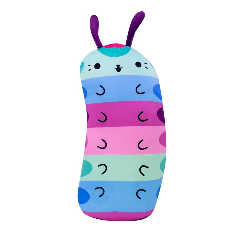 Cats vs Pickles  Hugger  Caterpillar  17 SuperSoft and Huggable Plush The Perfect Cuddle Buddy Use as Fun Bedroom Dcor Bed Pillows or Calm Down Toys - Image 2