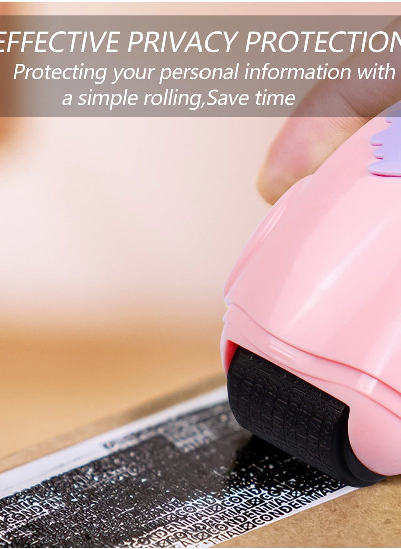 Confidential Identity Protection Roller Stamp - Anti-Theft Privacy Stamp for ID and Address Blockout, Secure Your Information with This Identity Theft Protection Tool.