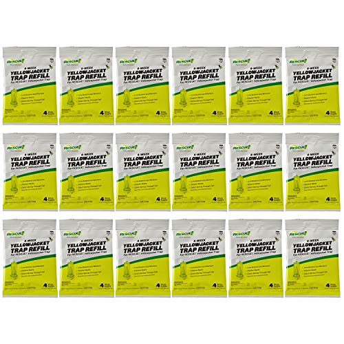 RESCUE! Yellowjacket Attractant – for RESCUE! Reusable Yellowjacket Traps – 4 Week Supply - 18 Pack - Image 1