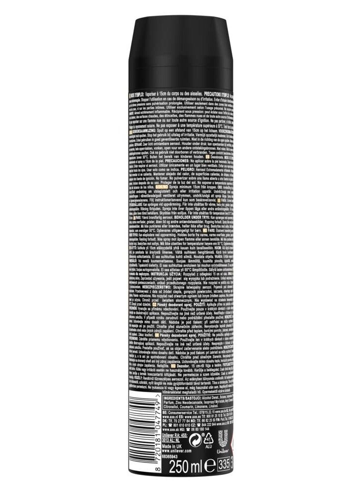 Axe Dark Temptation Deodorant Body Spray For 48 Hours Non Stop Fresh 250ml (Pack of 6) - Image 3