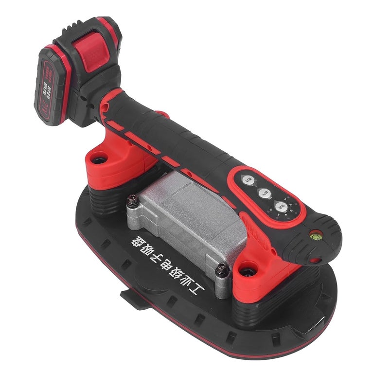 klarako Tile Vibration Machine with AntiShock Batteries for Wall Floor Paving Vibrator Large Suction Salad Large Masonry Saws Tile Installation (US Plug) - Image 5