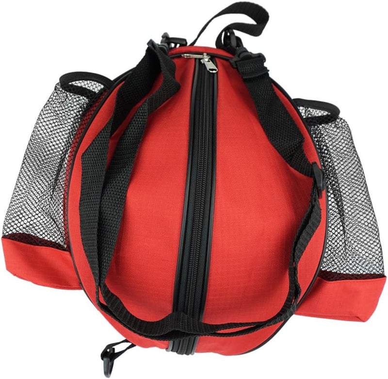 FoRapid Size 7 (29.5") Basketball Bag Soccer Ball Football Volleyball Softball Sports Ball Bag Holder Carrier+Adjustable Shoulder Strap 2 Side Mesh Pockets f/Water Bottle Towel Sports Shoes - Image 4