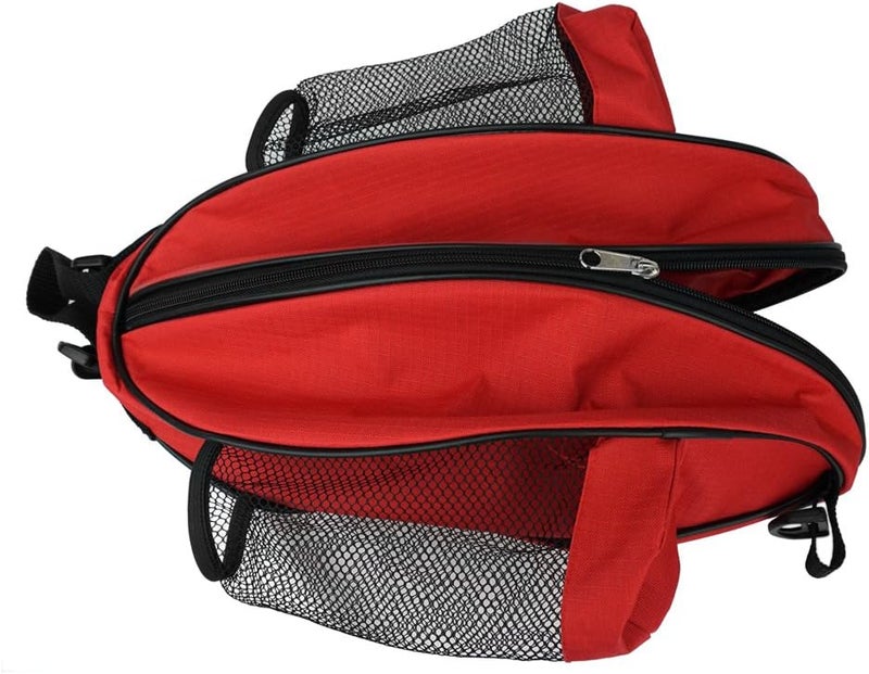 FoRapid Size 7 (29.5") Basketball Bag Soccer Ball Football Volleyball Softball Sports Ball Bag Holder Carrier+Adjustable Shoulder Strap 2 Side Mesh Pockets f/Water Bottle Towel Sports Shoes - Image 5