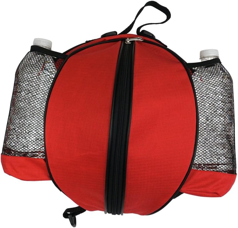 FoRapid Size 7 (29.5") Basketball Bag Soccer Ball Football Volleyball Softball Sports Ball Bag Holder Carrier+Adjustable Shoulder Strap 2 Side Mesh Pockets f/Water Bottle Towel Sports Shoes - Image 3