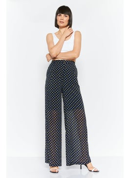 Women Allover Printed Wide Leg  Pants, Blue - pzsku/ZB4908FACEE3C12143585Z/45/_/1725379211/3a32d47c-a5c9-4d71-89b4-bef2b7c60bf2