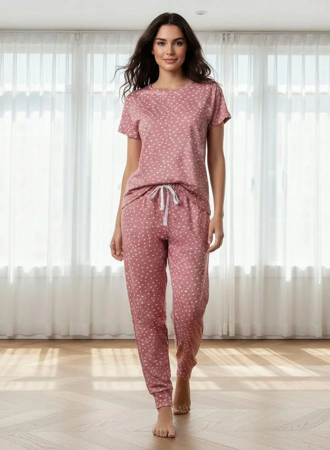 Splash FAV Pyjama Set Printed T-shirt & Pyjama