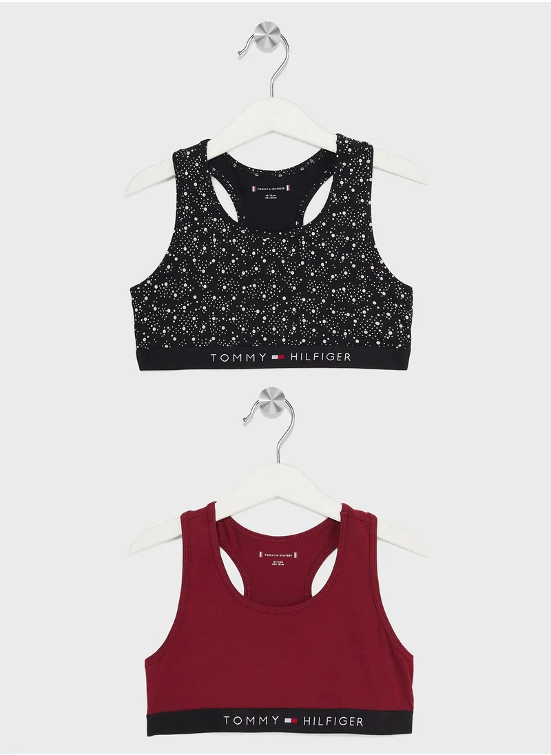 TOMMY HILFIGER 2P Bralette Print