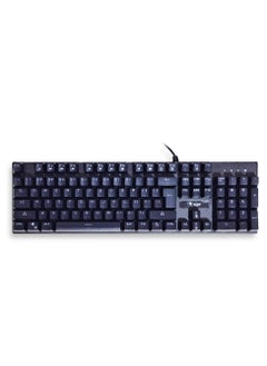 Mechanical Gaming Keyboard, model VM01-R for computer and lap top RGB Full size with 104 key, cable USB and 6pcs free pulg in switches , Speed interface , Red switch, adjustable height in to give comfort to the hand while playing . It can be used at home, office and personal use.