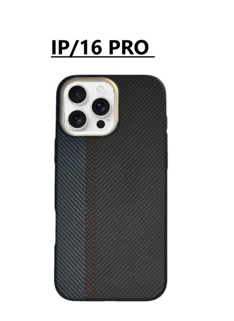 "Distinctive iPhone 16 Pro Case with a Luxurious and Practical Design – A Durable Phone Cover Providing Full Protection Against Shocks and Scratches, Supporting Mag Safe Wireless Charging for a Convenient and Stylish Experience"