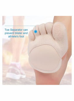 KASTWAVE Toe Topper Socks,Half Socks No Show Liner Socks  - Image 3