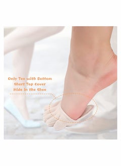 KASTWAVE Toe Topper Socks,Half Socks No Show Liner Socks  - Image 5