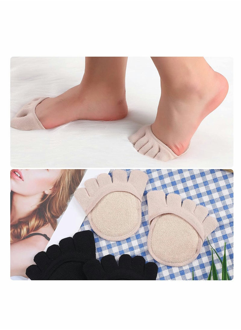 KASTWAVE - Toe Topper Socks,Half Socks No Show Liner Socks - Image 1