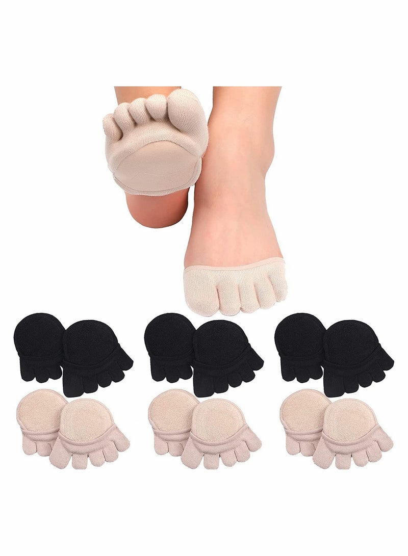 KASTWAVE Toe Topper Socks,Half Socks No Show Liner Socks - Image 1