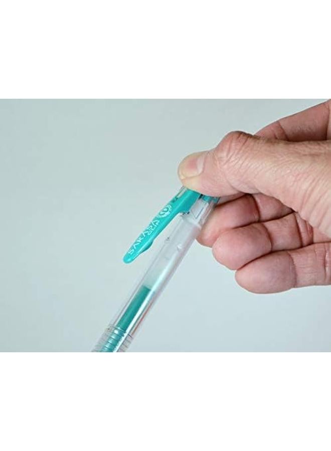 ZEBRA Pen Sarasa Clip Retractable Gel Pen Fine Point 0.5Mm Desert Zen Assorted Colors 12 Pack - Image 2