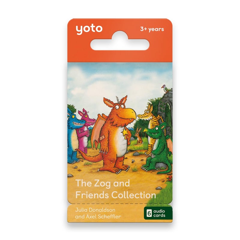 YOTO Zog & Friends Collection by Julia Donaldson â€“ 6 Kids Audio Cards for Use with Player & Mini All-in-1 Audio Device, Screen-Free Listening with Fun Playtime, Bedtime & Travel Stories, Ages 3+ - Image 1