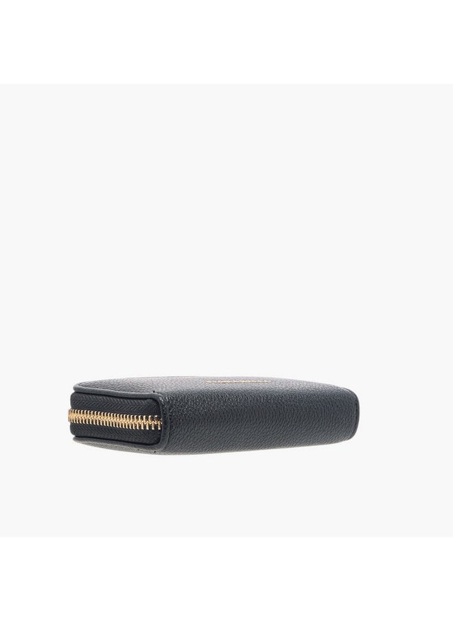 Flora Bella By Shoexpress Women's Textured Wallet with Zip Closure  - Image 4