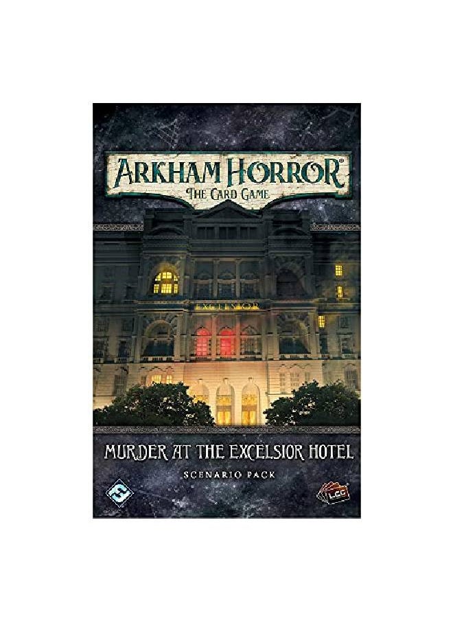 Fantasy Flight Games Arkham Horror The Card Game Murder At The Excelsior Hotel Scenario Pack ; Horror Game ; Cooperative Mystery Card Game ; Ages 14+ ; 12 Players ; Avg. Playtime 12 Hours ; Made By  - Image 2