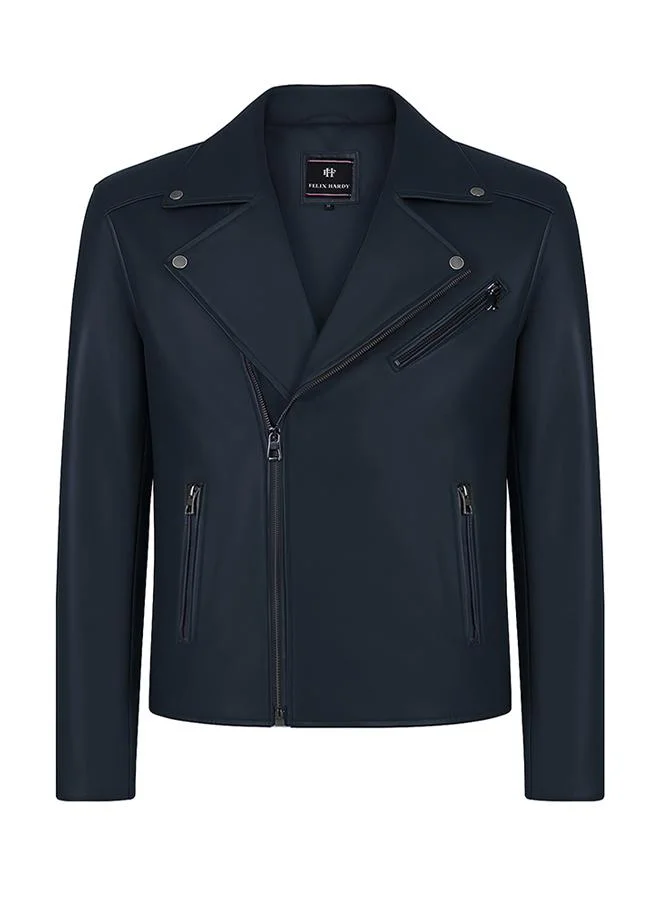 فيليكس هاردي جاكيت جلد أصلي للدراجات النارية