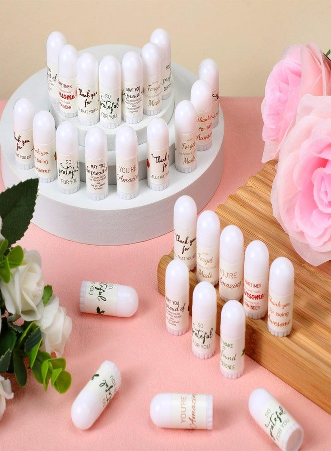 Heigble 72 Pcs Employee Appreciation Gifts Mini Lip Balm Bulk, 8 Assorted Flavor, Thank You Gift for Women Party Party Staff Coworker Volunteer Nurse Teacher CNA Week - Image 4