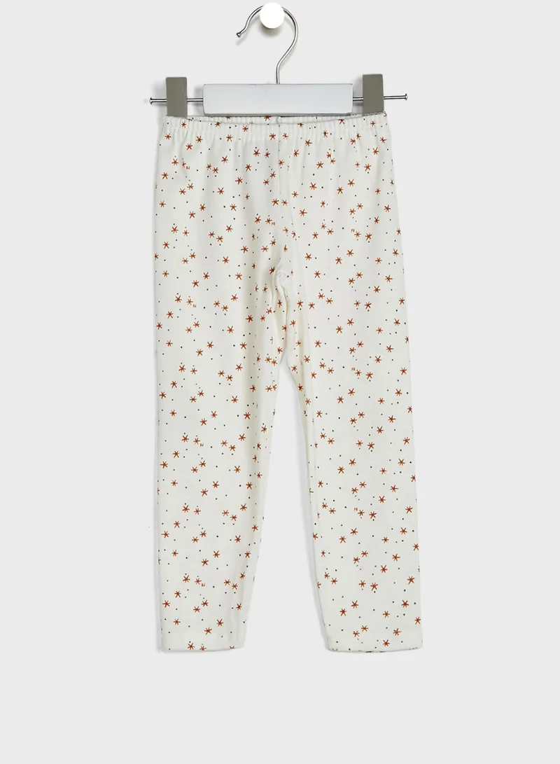 Petit Bateau Kids Printed Pyjama Set