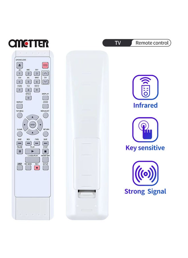 OMETTER - SE-R0225 Fit for Toshiba DVD Recorder Home Theater System Remote Control SER0225 D-RW2SC D-RW2SU D-RW2 DRW2SC DRW2SU DRW2 - Image 1