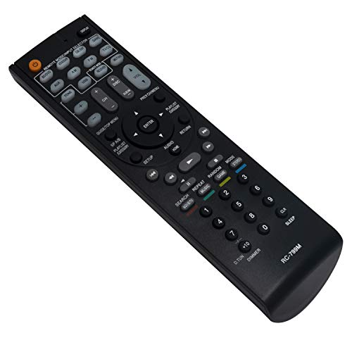 ALLIMITY RC-799M 24140799 Remote Control fit for Onkyo AV Receiver HT-R391 HT-R548 HT-R558 HT-R590 HT-R591 HT-RC330 HT-RC430 HT-S3500 HT-S5400 HT-S5500 TX-SR309 TX-SR313 HTR391 HTR548 HTR558 HTR590 - Image 3