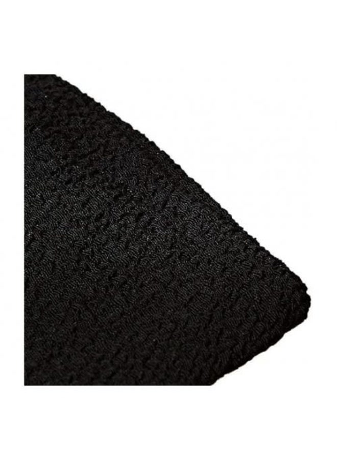 قفازات مغربية من مايا أكسسوارز (ليفة حمام مغربي) قطعة واحدة عالية الجودة (أسود) - Image 3