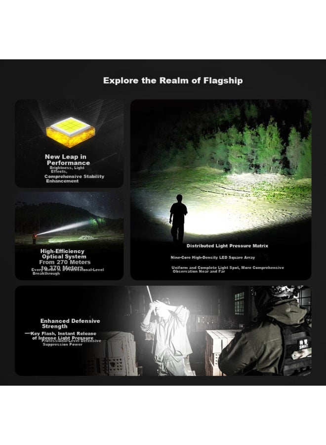 Nextorch P81 Outdoor High Brightness Flashlight Security Patrol Duty Self-defense Car Emergency Window Break Escape Torch - Image 3